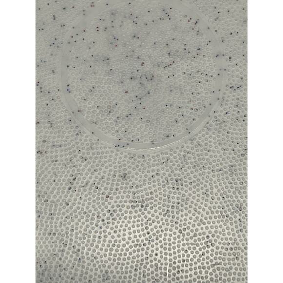 Vtg Tupperware Maxi Extra Tall Cake Carrier 1256-5 & 1257-4 White Speckled Base - Picture 13 of 13